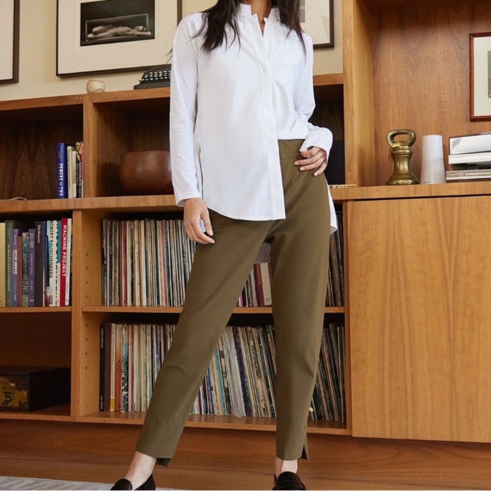 Aday Something Borrowed Tunic Top Button Down Shi… - image 3